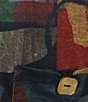 Ali Miles Brushed Knit Geometric Multi Print Round Neck 3/4 Sleeve Pullover Top - Image 4