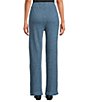 Ali Miles Coordinating Knit Yarn Dye Stripe Straight Leg Pull-On Pants - Image 2