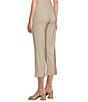 Ali Miles Flat Front Stretch Ponte Pants, Color:Stone - Image 4