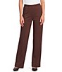 Ali Miles Knit Flared Leg Pull-On Pant - Image 1