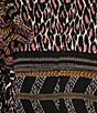 Ali Miles Knit Jacquard Multi Animal Print Open Front Long Sleeve Jacket - Image 5