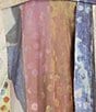 Ali Miles Knit Mesh Cool Floral Print Point Collar Long Sleeves Jacket - Image 4