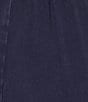 Ali Miles Knit Slight Barrel Leg Crop Length Pull-On Pants - Image 4