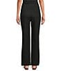 Ali Miles Petite Size Knit Straight Leg Pull-On Pant - Image 2