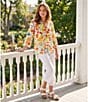 Ali Miles Petite Size Linen-Blend Straight Leg Cinch Tie Hem Pull-On Pants - Image 6