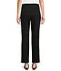 Ali Miles Petite Size Woven Pintuck Ankle Pull-On Pants - Image 2