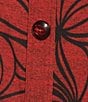 Ali Miles Plus Size Brushed Knit Stripe Round Neck 3/4 Cuff Sleeve Tunic, Color:Spice - Image 4