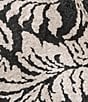 Ali Miles Plus Size Knit Textured Abstract Floral Multi Print 3/4 Sleeve Reversible Open-Front Kimono Jacket - Image 6