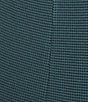 Ali Miles Plus Size Textured Knit Wide Leg Elastic Waistband Pull-On Pants - Image 4