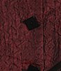 Ali Miles Plus Size Textured Woven Jacquard Point Collar Long Sleeve Button Front Jacket - Image 4
