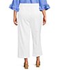 Ali Miles Plus Size Woven Cropped Pants - Image 2