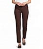 Ali Miles Solid Woven Skinny Leg No Waist Pull-On Ankle Pants - Image 1