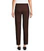 Ali Miles Solid Woven Skinny Leg No Waist Pull-On Ankle Pants - Image 2