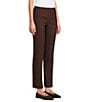 Ali Miles Solid Woven Skinny Leg No Waist Pull-On Ankle Pants - Image 3