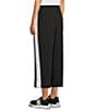 Ali Miles Straight Leg Side Stripe Cropped Pants - Image 4