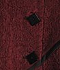 Ali Miles Textured Woven Jacquard Point Collar Long Sleeve Button Front Jacket - Image 4