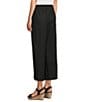 Ali Miles Woven Button Detail Pull-On Ankle Pants - Image 4