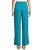 Ali Miles Woven Pull On Wide Leg Ankle Length Pants - Image 6