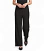 Ali Miles Woven Pull-On Wide Leg Ankle Length Pants - Image 1