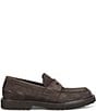 ALIGN Men's Waylon Lug Outsole Suede Penny Loafers - Image 2