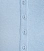 All in Favor Button Front Cardigan, Color:Blue - Image 4