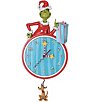 Allen Designs Grinch Santa Wall Clock - Image 1