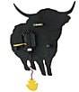 Allen Designs Sunny Moo Highland Cow Wall Clock - Image 2
