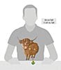 Allen Designs Sunny Moo Highland Cow Wall Clock - Image 5