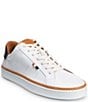 Color:White - Image 1 - Men's Alpha Leather Lace-Up Sneakers