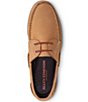 Color:Cognac - Image 5 - Men's Force 10 Water Resistant Leather Slip-On Boat Shoes