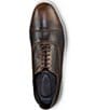 Color:Vintage Hickory - Image 5 - Men's Park Leather Cap Toe Dress Sneakers