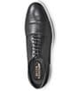 Color:Black - Image 5 - Men's Park Leather Cap Toe Dress Sneakers