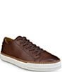 Color:Dark Brown - Image 1 - Men's Paxton Lace-Up Sneakers