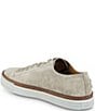 Color:Light Grey - Image 3 - Men's Paxton Printed Suede Sneakers
