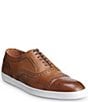 Color:Walnut - Image 1 - Men's Strand Leather Sneakers