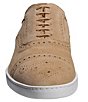 Color:Bone - Image 4 - Men's Strand Suede Lace-Up Sneakers