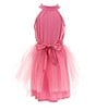 Color:Bubble Gum - Image 1 - Big Girls 7-16 Tulle Tutu Dress