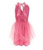 Color:Bubble Gum - Image 2 - Big Girls 7-16 Tulle Tutu Dress