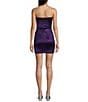 Allison & Kelly Glitter Satin Strapless Bow Back Dress - Image 4