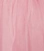 Color:Light Pink - Image 3 - Halter Neck Bow Back Tulle Fit & Flare Mini Dress