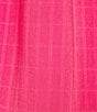 Color:Hot Pink - Image 3 - Long Sleeve Smocked Babydoll Dress