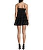 Color:Black - Image 2 - Sleeveless Ruffle Tulle Dress