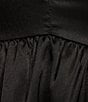 Color:Black - Image 3 - Sleeveless Spaghetti Strap Babydoll Dress