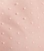 Color:Blush - Image 3 - Sleeveless V-Neck Dotted Midi Dress