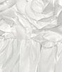 Color:White - Image 4 - Strapless Rosette Babydoll Dress