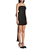 Allison & Kelly Strapless Sequin Embellished Bow-Back Dress - Image 3
