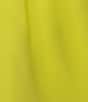 Color:Citron - Image 3 - V-Neck Sleeveless Pebble Chiffon Dress