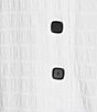 Allison Daley 3/4 Sleeve Point Collar Button Front Knit Top - Image 4