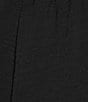Allison Daley Black Pull-On Straight Leg Soft Pants, Color:Black - Image 6
