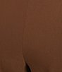 Allison Daley Brown Tiramisu Stretch Pull On Straight Leg Pants - Image 4